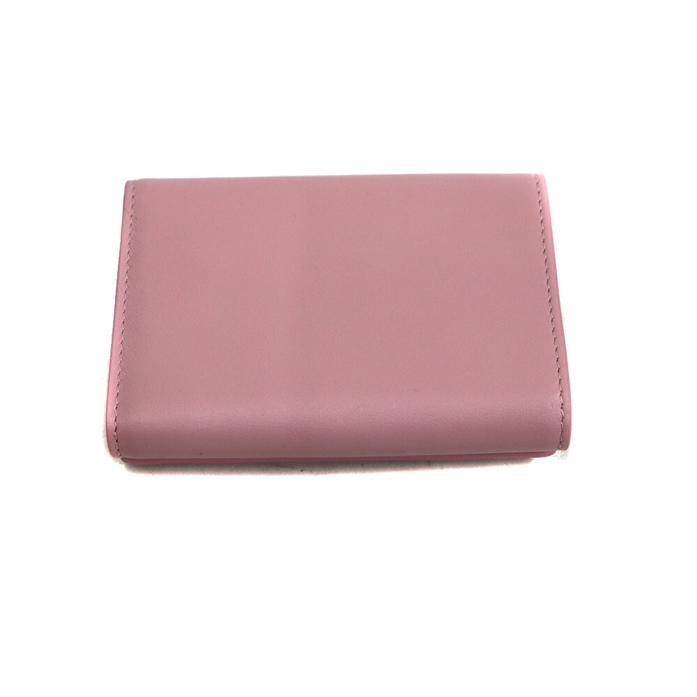 Balenciaga Pink Compact Wallet Envelope